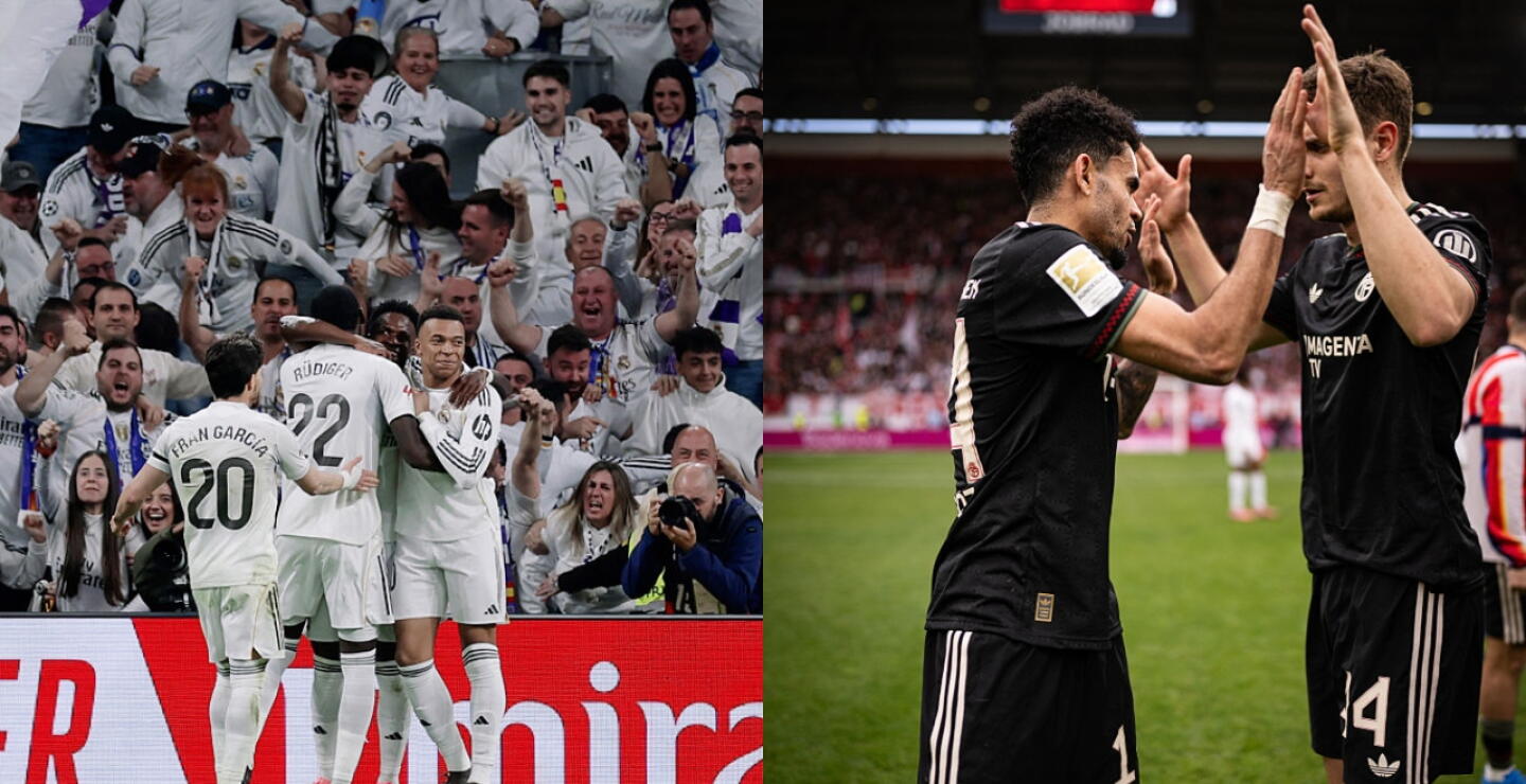 Real Madrid y Bayern Múnich se enfrentan en los cuartos de final de la Champions League.