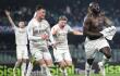 Romelu Lukaku en un partido con Nápoles.