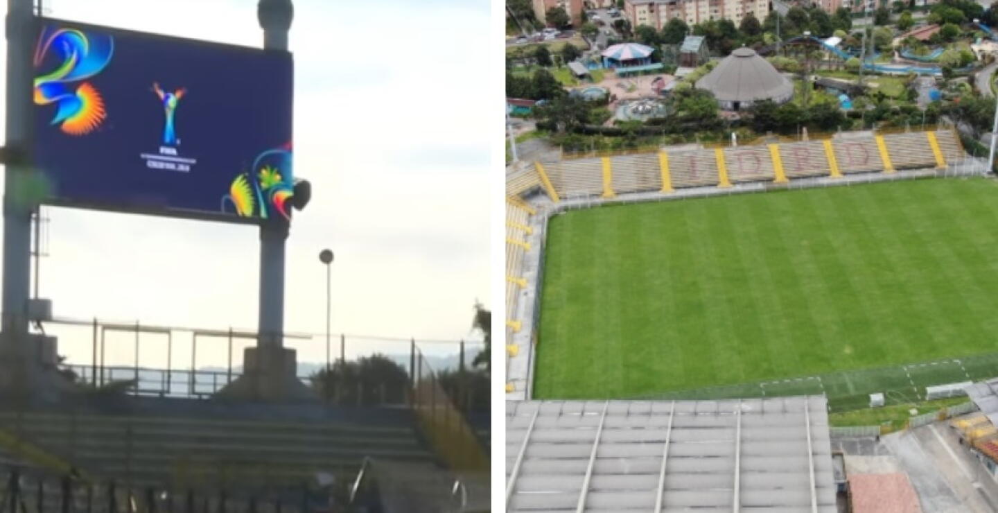 Así está quedando el estadio de Techo para recibir el mundial femenino sub-20 de la FIFA