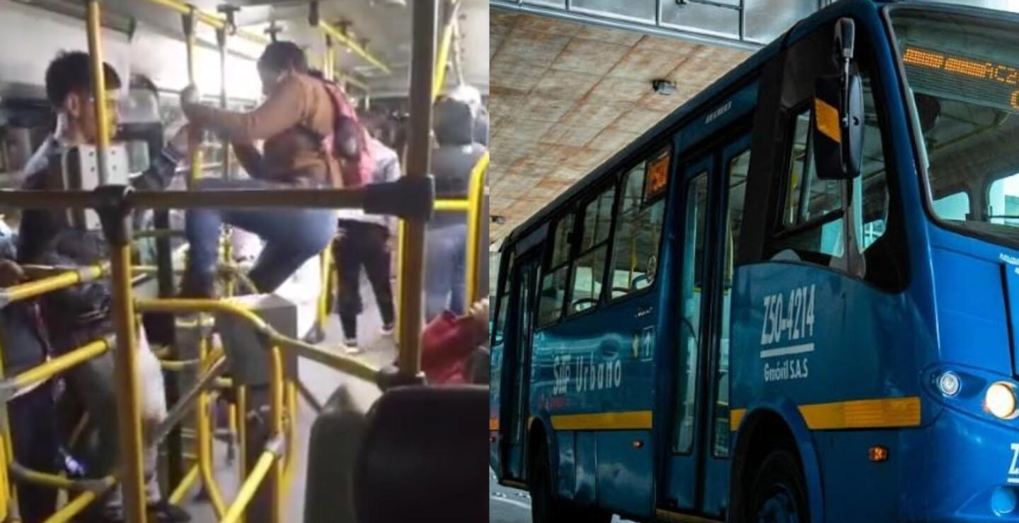 Siguen los colados en Bogotá: conductor grabó como decenas de personas se suben sin pagar al SITP