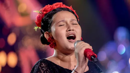 Nikol Romero en La Voz Kids.