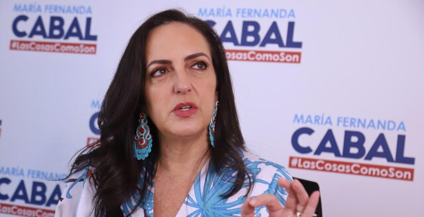 “Duque no le está cumpliendo a Óscar Iván Zuluaga” por votar en consultas: María Fernanda Cabal