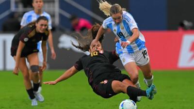 Agostina Holzehier (19) es una de las figuras de la Selección Argentina en la Copa América femenina.