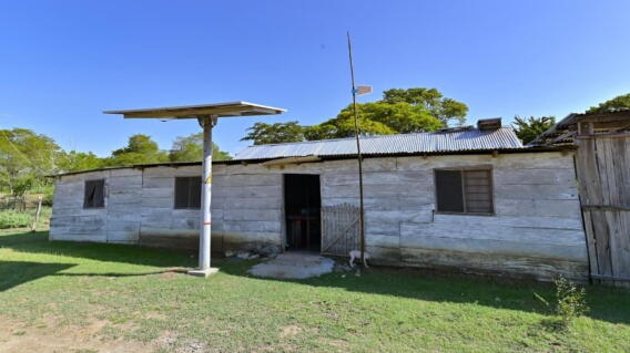 Casas de Magdalenta ahora cuentan con energía 