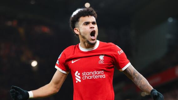Luis Díaz, jugador colombiano, que juega en el Liverpool de Inglaterra. Luis Díaz, jugador colombiano, que juega en el Liverpool de Inglaterra.