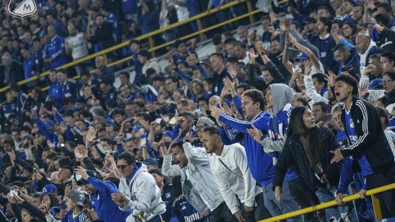 Hinchas de Millonarios en Copa Libertadores Hinchas de Millonarios en Copa Libertadores