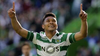 Teófilo Gutiérrez en su paso por Sporting Lisboa.