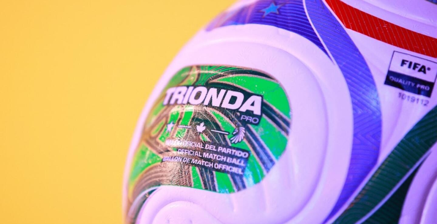 Trionda es el balón oficial para el Mundial 2026.