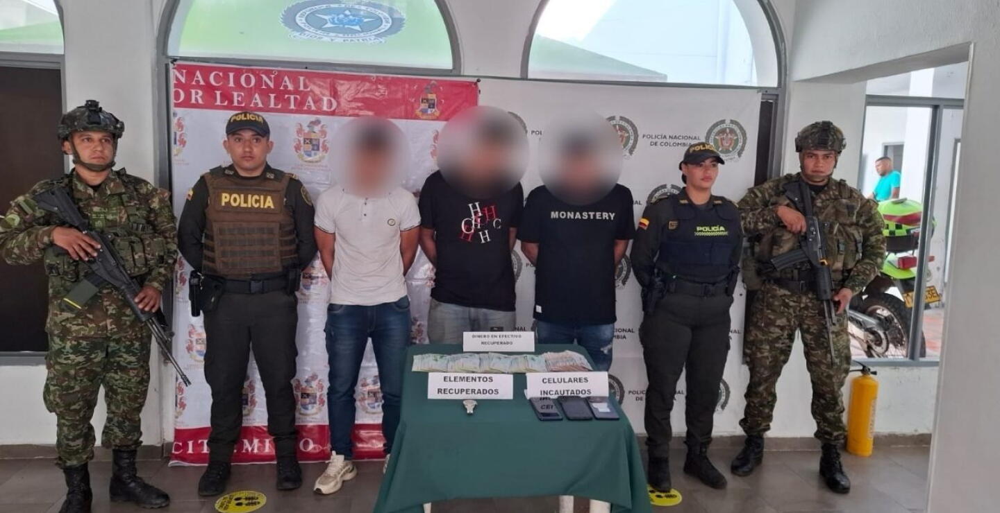 Frustran millonario robo en Tolima