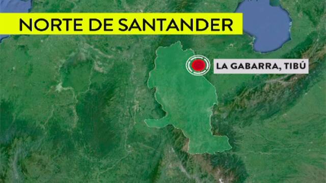 Temor en La Gabarra: hombres de negro y encapuchados intimidaron a la población