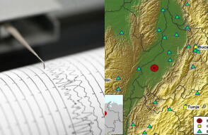 Temblor en Colombia en la tarde de este jueves 2 de julio: epicentro en Cimitarra, Santander