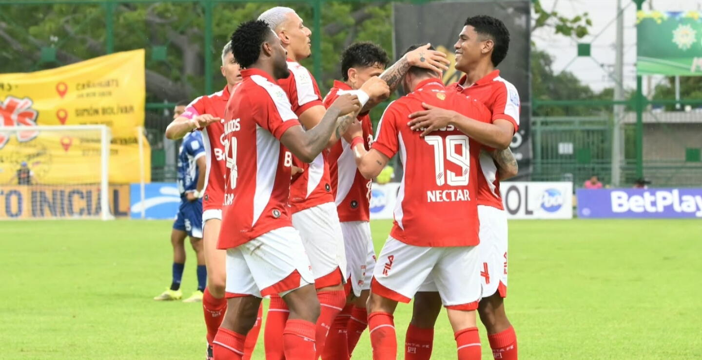 Santa Fe le ganó a Alianza FC en partido de la fecha 11 de la Liga BetPlay II-2026.