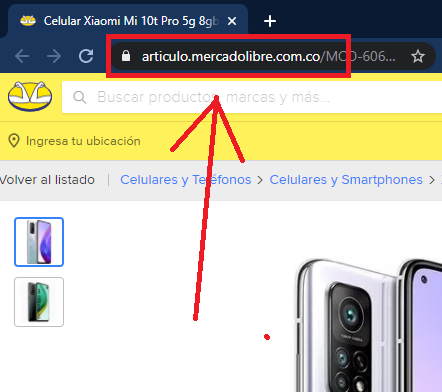 Teléfonos  MercadoLibre.com.co