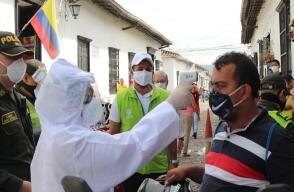 366035_BLU Radio. Búsqueda Covid-19 - Girón / Foto:Suministrada