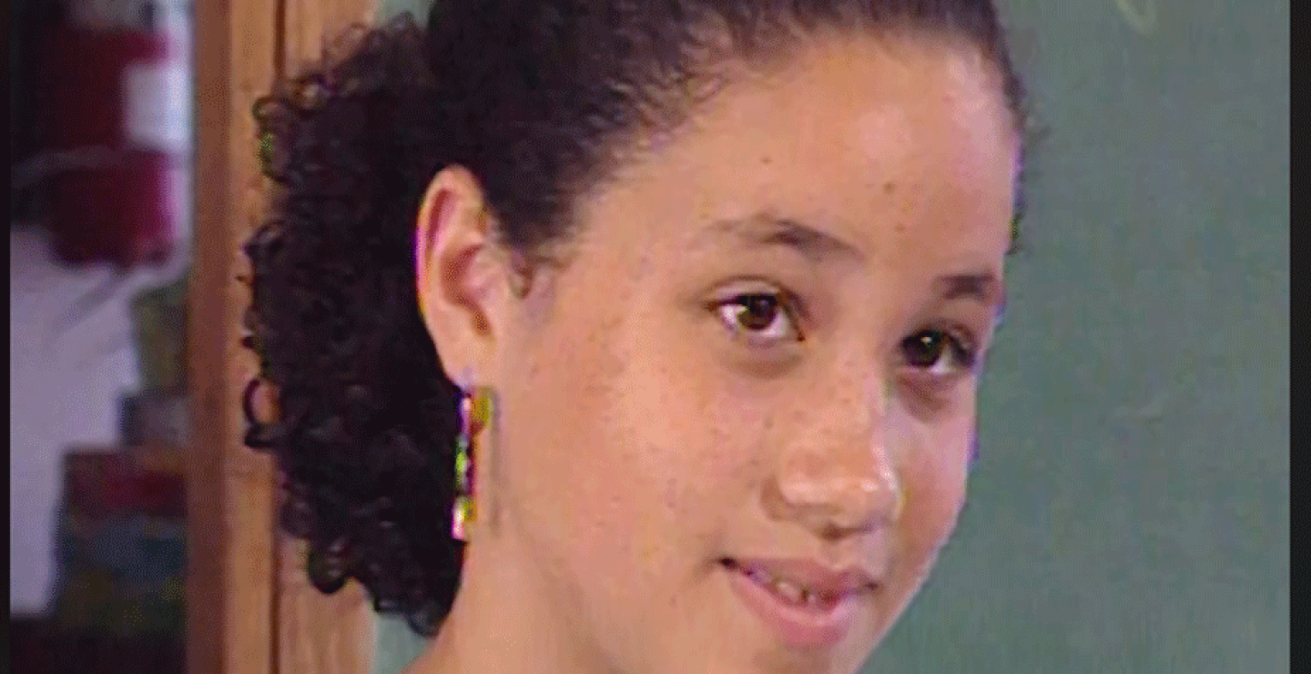 307029_BLU Radio. Meghan Markle a los 12 años./ Foto: Tomada del video.png