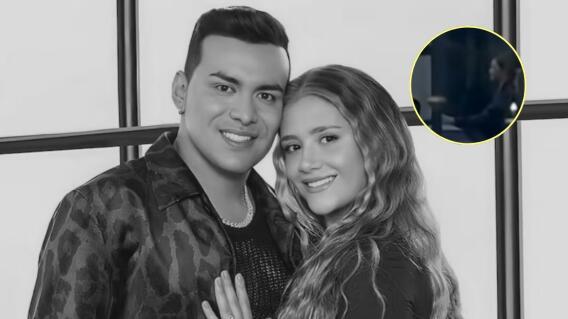 Esposa de Yeison Jiménez se aferra al féretro durante su velación