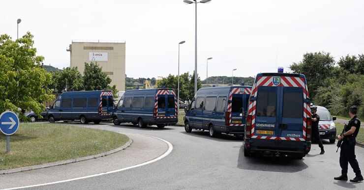 Un hombre decapitado en un supuesto atentado yihadista a una fábrica en Francia