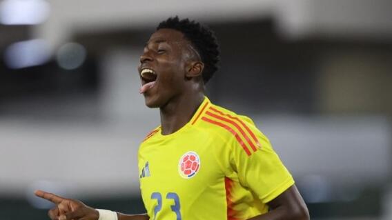 Néyser Villarreal brilló con la Selección Colombia Sub-20 en el Sudamericano 2025. Néyser Villarreal brilló con la Selección Colombia Sub-20 en el Sudamericano 2025.