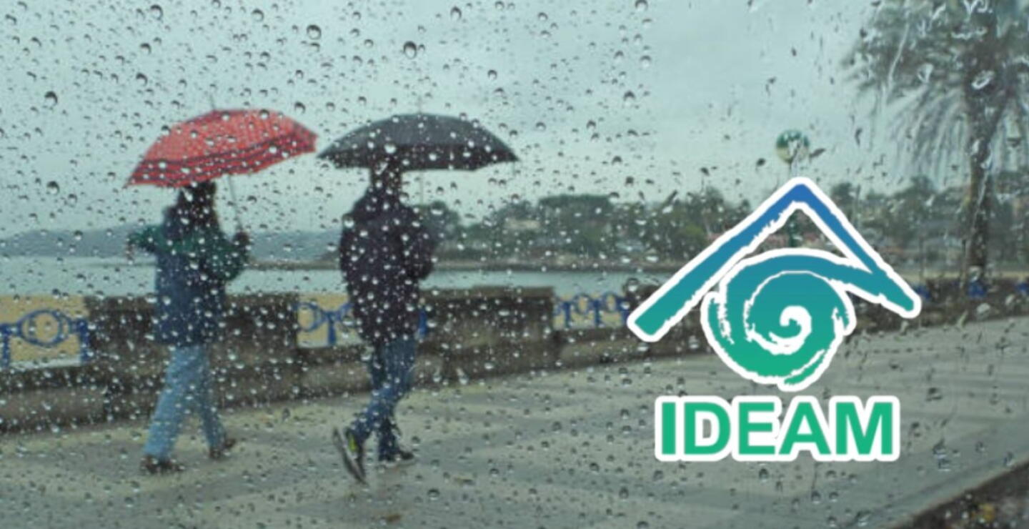 Este será el día más lluvioso en la semana del 21 al 24 de octubre en Colombia, según el Ideam