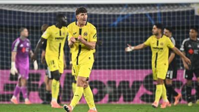Villarreal en uno de los partidos de la temporada. 