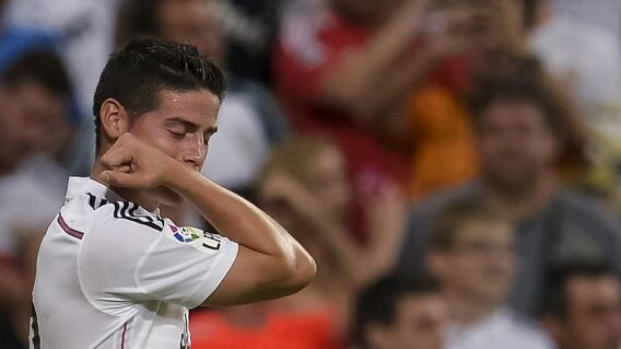 352225_BLU Radio. James Rodríguez en la Supercopa de España 2014 / Foto: AFP 352225_BLU Radio. James Rodríguez en la Supercopa de España 2014 / Foto: AFP