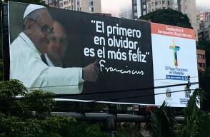 290774_BLU Radio. Valla papa Francisco / Foto: Cortesía