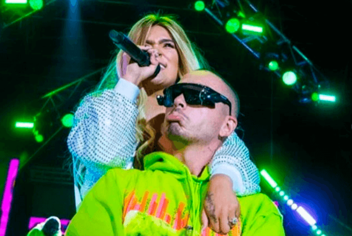 Emotiva de Karol G y J Balvin cantando desde que eran unos 'pelaitos'