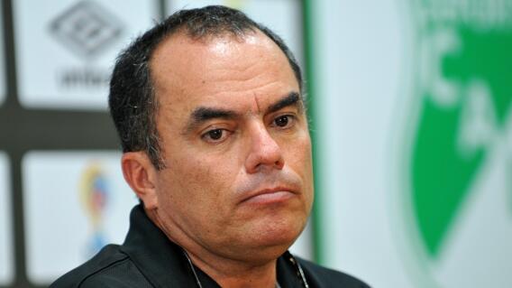 Jaime de la Pava, entrenador del Deportivo Cali. Jaime de la Pava, entrenador del Deportivo Cali.