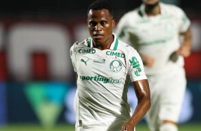 Jhon Arias fue figura con Palmeiras en el Brasileirao. 