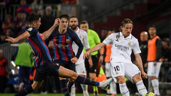 Barcelona vs Real Madrid. Foto: AFP Barcelona vs Real Madrid. Foto: AFP