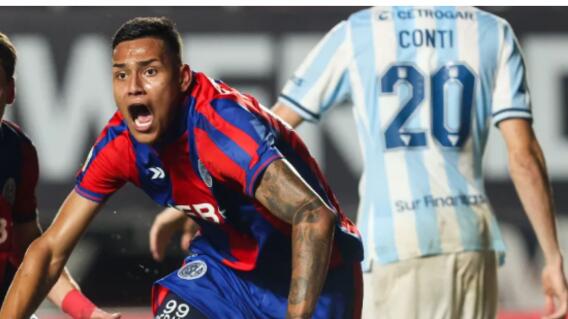 Jaime Peralta le dio el triunfo a San Lorenzo sobre Racing. 