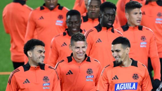 La Selección Colombia juega este martes contra Argentina por las Eliminatorias. 