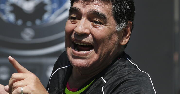 145630_BLU Radio. Diego Armando Maradona / foto: AFP