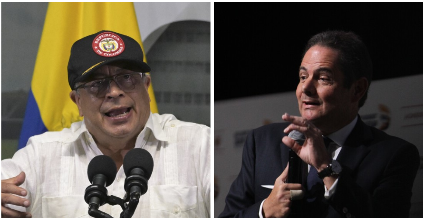 Gustavo Petro y Germán Vargas Lleras