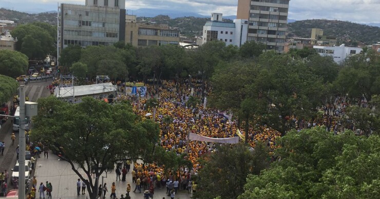 270312_Parque Santander, centro de Cúcuta – Foto: Blu Radio