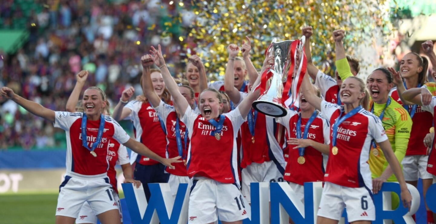 Arsenal se adjudicó la Champions League femenina 2024/2025.