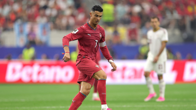 Cristiano Ronaldo; capitán de la Selección de Portugal.