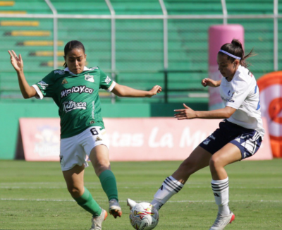 Cali y Millonarios se enfrentaron en la tercera fecha de la Liga femenina 2023.