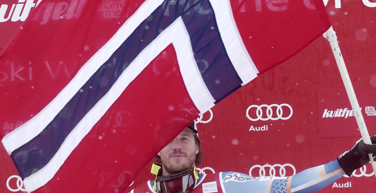 280483_Blu Radio. Bandera de Noruega. Foto: AFP