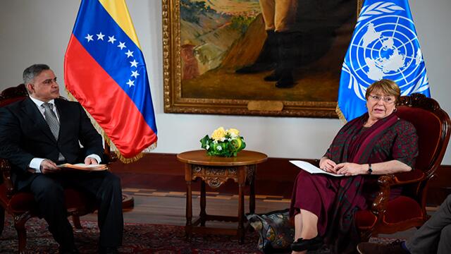 Con protestas, buscan llamar la atención de Michel Bachelet en su visita a Venezuela Con protestas, buscan llamar la atención de Michel Bachelet en su visita a Venezuela