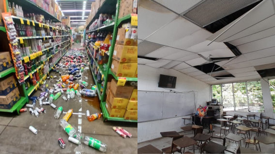 Sismo de magnitud 5,8 en Guatemala Sismo de magnitud 5,8 en Guatemala