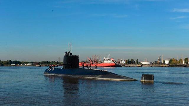 Submarino argentino reportó avería de baterías antes de desaparecer