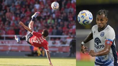 La jugada del golazo de Santiago Montiel con Independiente y que eliminó a Rivadavia en Liga de Argentina