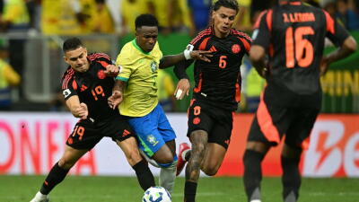 Selección Colombia perdió ante Brasil Selección Colombia perdió ante Brasil