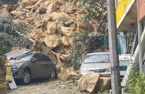 Grave derrumbe en Usaquén, Bogotá