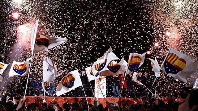 Independistas catalanes mantuvieron mayoría en Parlamento pese a triunfo de Ciudadanos