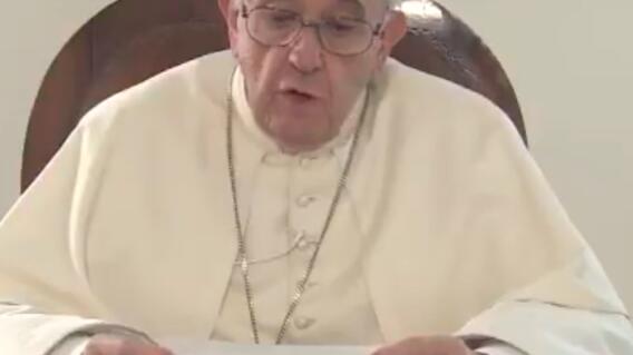 290934_Mensaje a Colombia del papa - Foto: @elpapacol