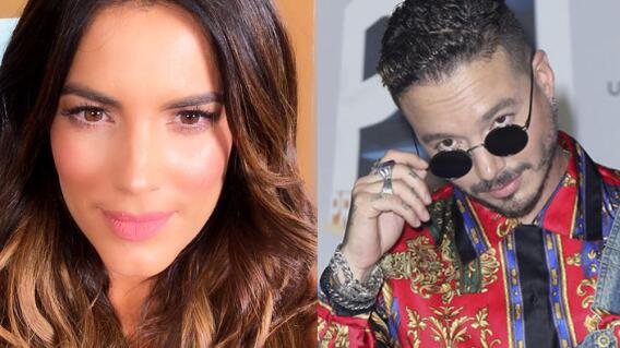 294268_Blu Radio / Tú eres mi novia, no me niegues más: J Balvin a Gaby Espino. Fotos: Instagram @gabyespino y referencia AFP.