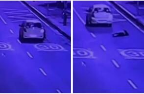 Impactante video: pasajera denuncia que taxista en Bogotá la robo y arrojó del carro