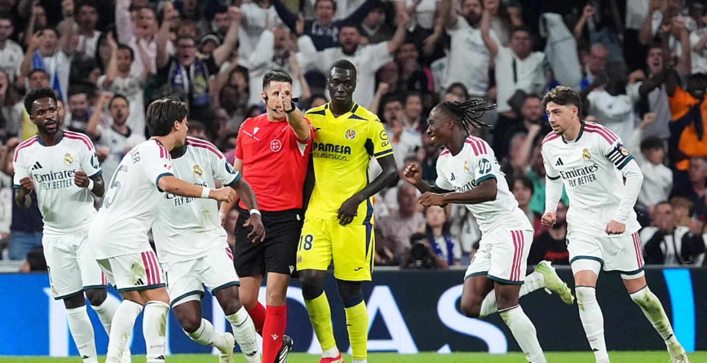 Real Madrid se impuso al Villarreal en partido por la Liga de España.
